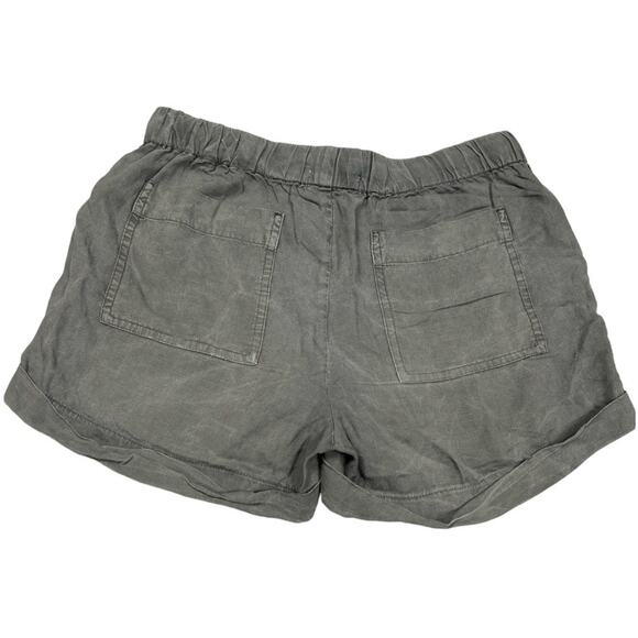 Cloth & Stone Shorts Grey Drawstring Waist Pockets Tencel Lyocell‎ Women's Small - Picture 2 of 10